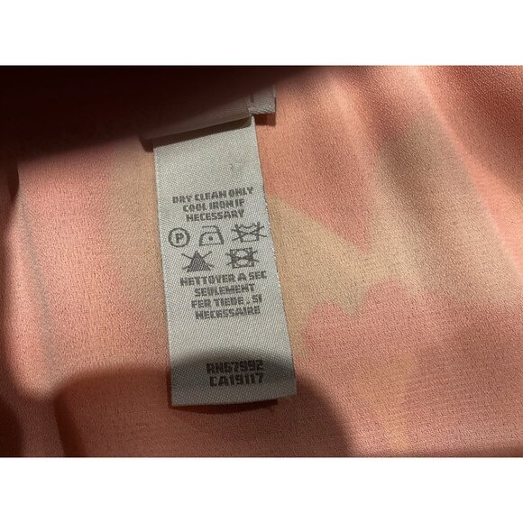 Sigrid Olsen Sport Maxi Skirt Petite 12 Bright Spring Colors Button Zip Closure - Picture 9 of 10